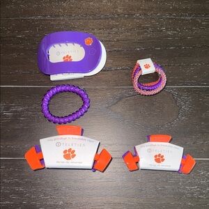 Teleties Purple and Orange Hair Ties Set